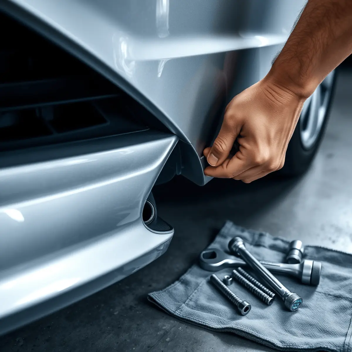 Как снять бампер на Audi A6 своими руками: пошаговая инструкция