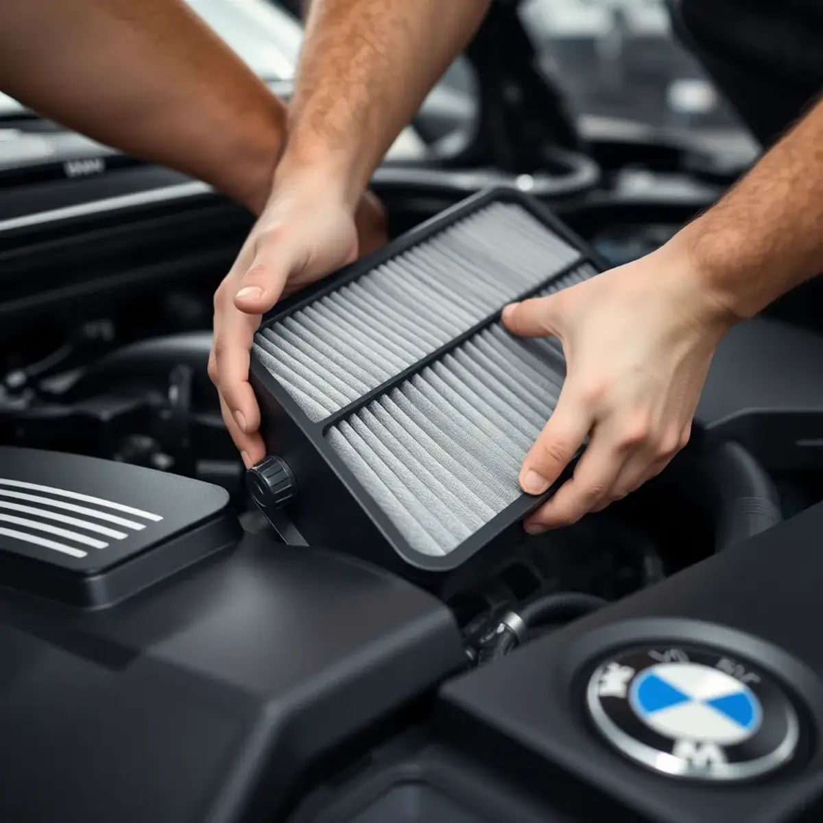 Замена воздушного и салонного фильтра BMW F30: инструкция и советы