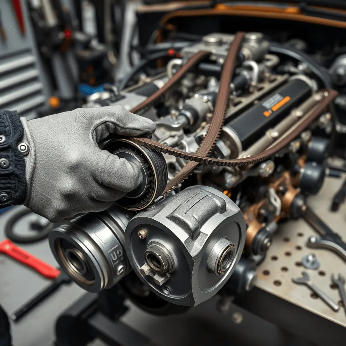 Замена ремня ГРМ на ВАЗ 2112 16 клапанов: пошаговая инструкция с метками