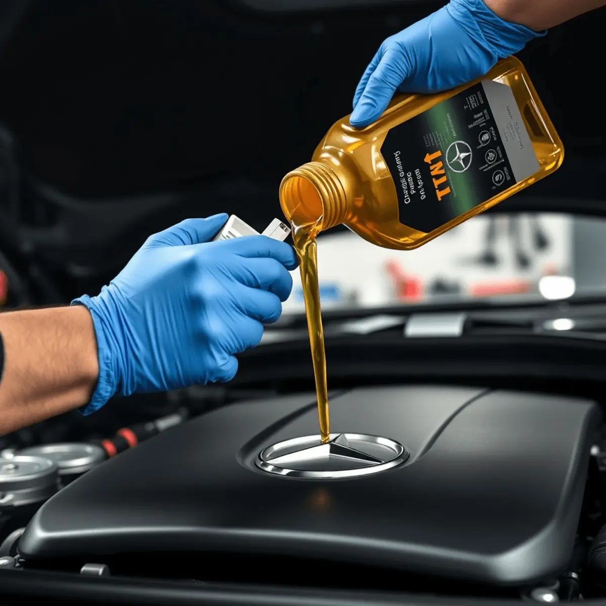 Замена масла в Mercedes GLA 250: пошаговая инструкция, выбор масла, интервалы